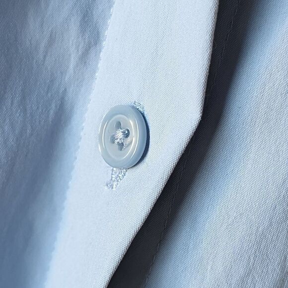 Athleta Blue Oversized Tunic | Size M with Hidden Pocket - Picture 7 of 10